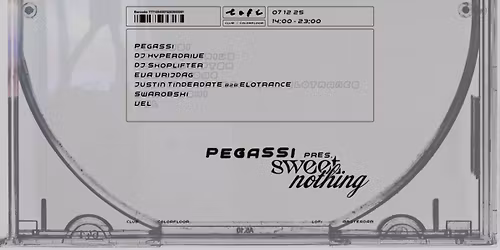 Pegassi pres. Sweet Nothing [sold out]