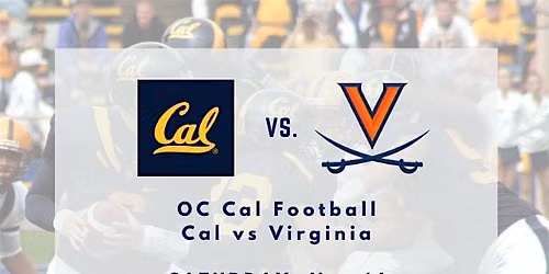 Cal vs. Virginia Watch Party
