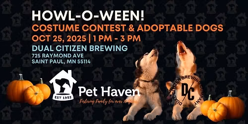 Pet Haven's Howl-O-Ween
