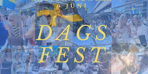 DAGSFEST \/ NATIONALDAGSFIRANDE \/ L\u00f6rdag 6 Juni 