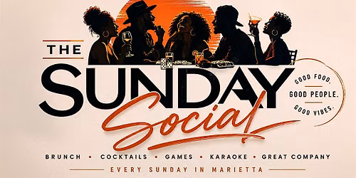The Sunday Social | Food, Cocktails, Games & Karaoke | Marietta