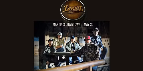 Lariat with Ben McDaniel at Martin's Downtown