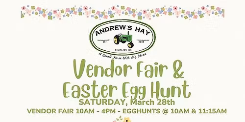 Island Comfort at Andrew's Hay Vendor Fair and Egg Hunt