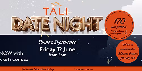 Tali - Date Night Dinner Experience