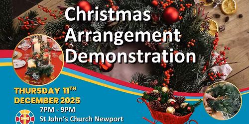 CHRISTMAS ARRANGEMENT DEMONSTRATION