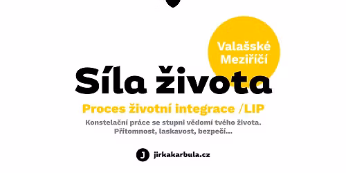 S\u00edla \u017eivota \u2014 Proces \u017eivotn\u00ed integrace LIP