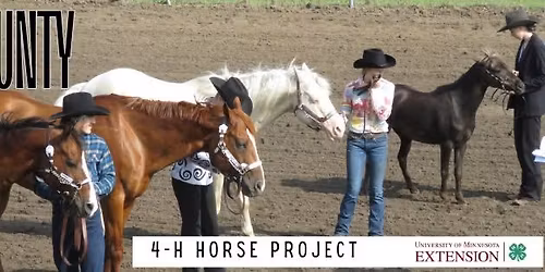 Meeker County 4-H Horse Project Qualifying Show