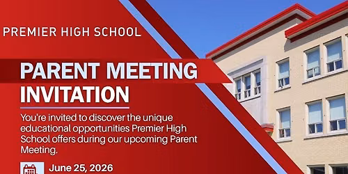 2026 - 2027 School Year Enrollment Parent Meeting