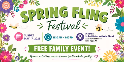 FREE EVENT: Spring Fling Festival in Kingwood Neighborhood, Little Rock