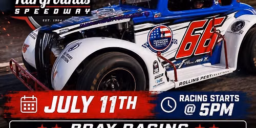 Bray Racing Friends, Family and Veterans Night! 