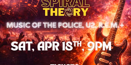 Live Music Night: The Spiral Theory (Music of The Police, U2, R.E.M.+ more)