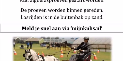 Indoor dressuur en vaardigheid