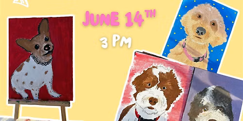 Pet Portraits - June 14th Hangar Bar & Grill