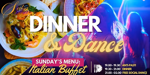 Dinner & Dance | Italian Buffet I DJ Juanito\ud83c\udfa7