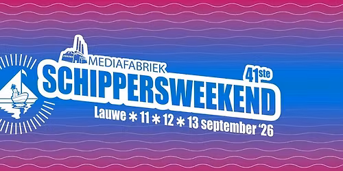 41ste Schippersweekend - 2026