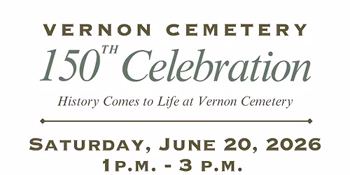 Vernon Cemetery's 150th Celebration