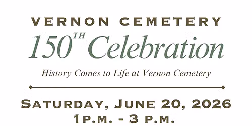Vernon Cemetery's 150th Celebration