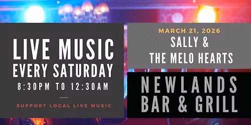 Sally & The Melo Hearts LIVE @ Newlands Bar & Grill