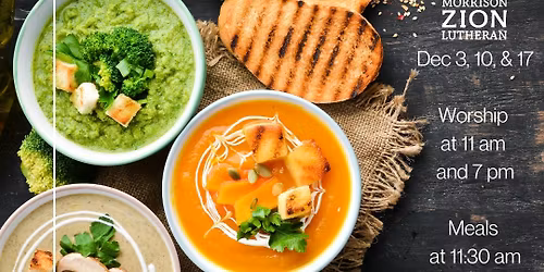 Advent Worship and Soup Suppers