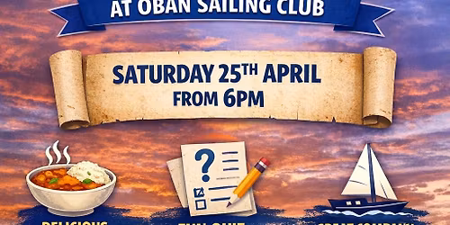 Launch Curry & Quiz Supper