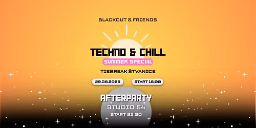 TECHNO & CHILL - SUMMER SPECIAL