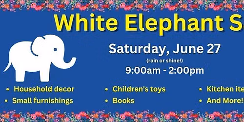 White Elephant Sale
