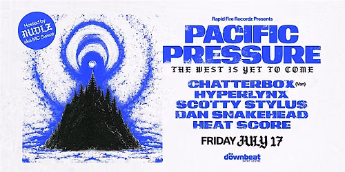 Rapid Fire Records Presents: Pacific Pressure Ft. Chatterbox (Van.)