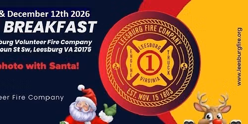 November LVFC Pancake Breakfast + Santa Photos