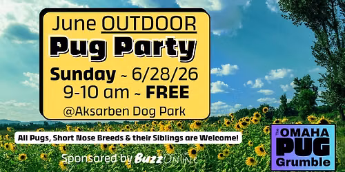 June Outdoor Pug Party