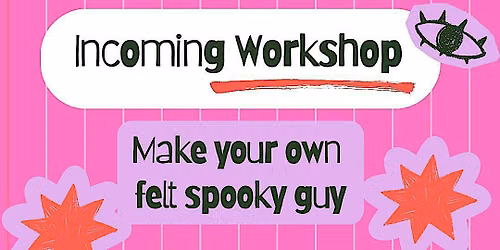 Make your own felt spooky guy