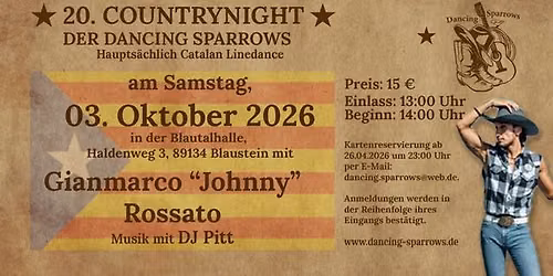 20. Countrynight der Dancing Sparrows