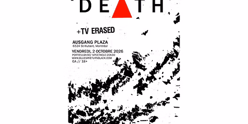 DEATH - Montr\u00e9al
