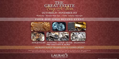 Lauray's - The Great Estate Buy-A-Thon