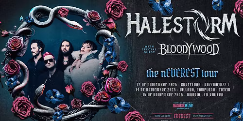 Halestorm + Bloodywood (Barcelona)