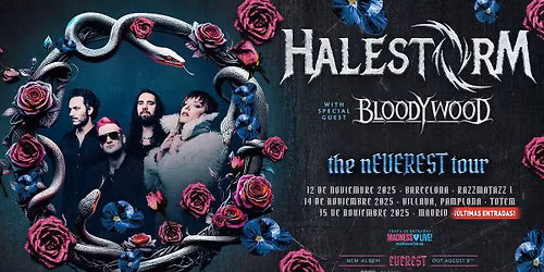 Halestorm + Bloodywood (Barcelona)