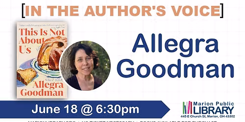 In the Author's Voice with Allegra Goodman