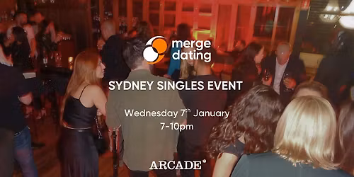 Sydney Singles Event | Arcade Bar | Ages 25-35 | Wednesday 7th January