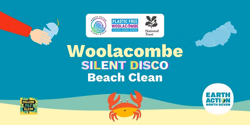 Woolacombe Silent Disco Beach Clean