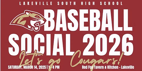 Social & Silent Auction for LSHS Baseball 2026