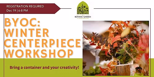 BYOC: Winter Floral Centerpiece