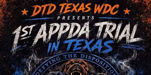 DTD Texas WDC - 1st APPDA Trial