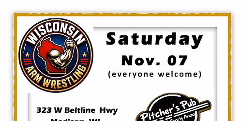 Pitcher's Pub Southern WI Arm Wrestling Fall Brawl Championships