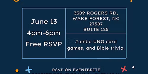 Scripture Saturdays: June Mix and Mingle Game Night