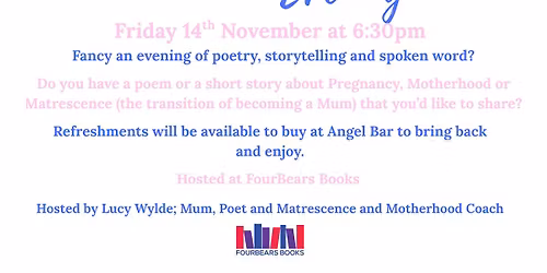Poetry Evening with Lucy Wylde