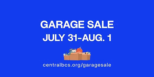 Community Garage Sale