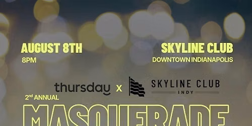 Saturday | Masquerade Match | Tickets now exclusive at thursday.com