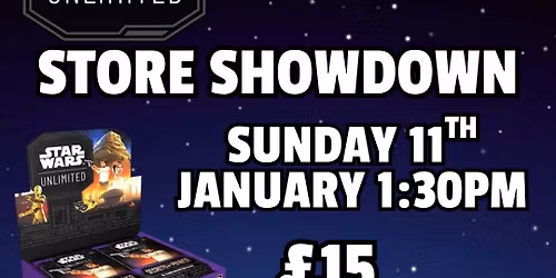 Star Wars Unlimited: Secrets of Power Store Showdown