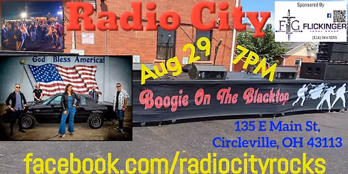 Radio City - "Boogie on the blacktop"
