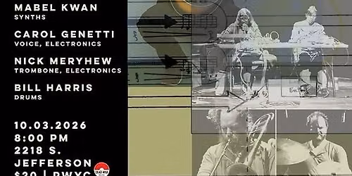 Small Room Variations: Session 01 Carl Weingarten + Michael Hunt | STOMACHS Sponsored by Dead Wax