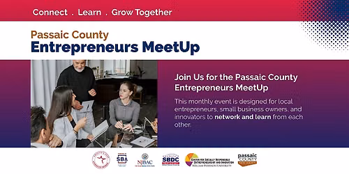 Passaic County Entrepreneurs MeetUp Series
